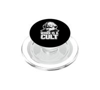 “Work IS A Cult”, Karl Marx, Comunismo, Marx PopSockets PopGrip para MagSafe