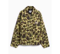 Work Jacket Carhartt WIP Duck Detroit Camo para hombre Verde L