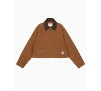 Work Jacket Crop Carhartt WIP Prescott para mujer Marrón L
