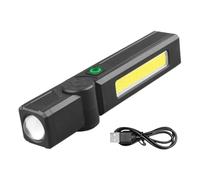 Work Light, Automotive Light, Foldable Hook Compact Body Smart Charging Wide Coverage Flexible Design Lightweight Build Safety Ready Ultra Bright, Flashlight Magnet Lamp for Home, Repair, Shops