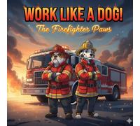 Work Like A Dog! The Firefighter Paws: A Fun and Relaxing Dog Coloring Book for Adults, Teens, and Kids Who Love Firefighters and Animals (Work Like a Dog! Coloring Collection)