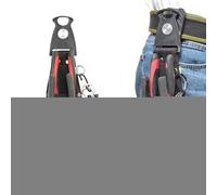 Work Pouch, Carpenter Pocket, 14.17x3.15x2.95 Inches Waterproof,Small Wear-Resistant, Tool Pouch for Men Women Carpentry Electrician Plumbing Gardening Mechanic Hiking Hunting Fishing Home