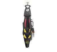 Work Pouch Tool Holder, Waterproof Small Carpenter Pocket, 14.17x3.15x2.95 Inches Wear Resistant Fabric, Compact Organizer for Carpentry, Electrical, Plumbing, Gardening and Outdoor Home Repair