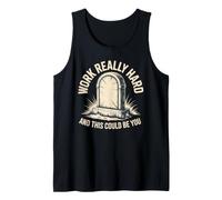 Work Really Hard and This Could Be You Chistes de Oficina Camiseta sin Mangas