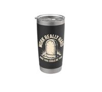 Work Really Hard And This Could Be You Chistes de oficina Vaso térmico de acero inoxidable de doble pared
