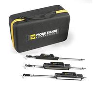 Work Sharp Kit de actualización para afilador de cuchillos de ajuste de precisión, juego de 7 abrasivos y funda de transporte