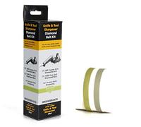 Work Sharp Schärfgerät Diamantschleifbandset 180 Und 1500, Juego De Cinturón Abrasivo Al Aire Libre Diamante Afilado Trabajo Mujer, Gris (Grey), S