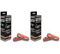 Work Sharp Wks03908, Afilador De Cuchillos Unisex Adulto, Multicolor, Kit De Cinturón Abrasivo (Paquete de 2)