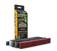 WORK SHARP y Ken Onion Kit de cintas para herramientas y cuchillos - WSSAKO81113 Accesorios para amoladora de cuchillas con kit de banda surtido - Kit de banda de repuesto para afilador de cuchillos