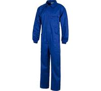 Work Team Buzo Italiano, Cuello Solapa, Manga ranglan, un Bolso de Pecho y Cremalleras de Nylon. Hombre Azulina 50