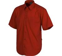 Work Team Camisa de Manga Corta con un Bolso de Pecho. Hombre Rojo 50