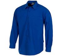 Work Team Camisa de Manga Larga con un Bolso de Pecho. Hombre Azulina 38