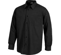 Work Team Camisa de Manga Larga con un Bolso de Pecho. Hombre Negro 52