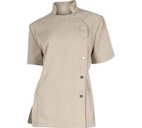 Work Team Casaca Entallada, Cierre de Corchetes, Dos Bolsos Bajos de plastón. Hombre Beige XL