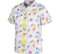 Work Team Casaca Manga Corta con un Bolso de Pecho, Estampado Dinosaurios. Hombre Estampado XXL