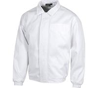 Work Team Cazadora Acolchada con Cierre de Cremallera y un Bolso de Pecho Interior. Hombre Blanco 50/52