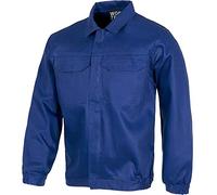 Work Team Cazadora con Cremallera de Metal Oculta y 2 Bolsos de Pecho con tapetas. 100% Algodón. Hombre Azulina 50