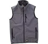 Work Team Chaleco Softshell Aire Libre Liso Hombre Gris XL