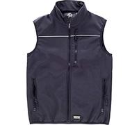 Work Team Chaleco Softshell Aire Libre Liso Hombre Negro S