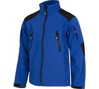 Work Team Chaqueta Softshell combinada con Membrana Interior Transpirable y Aislante e Interior de Alta Capacidad termica. Hombre Azul L
