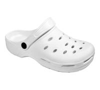 Work Team P2008, Zueco Unisex - Adulto, Blanco, 43 EU