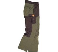 Work Team Pantalon combinado, con 2 bolsos laterales, 2 traseros y 1 bolso en pernera. HOMBRE Verde Caza/Marron L