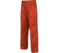 Work Team Pantalón. Elástico en Cintura con Bolsillo de Espátula. Hombre Rojo 44