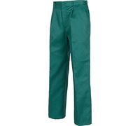 Work Team Pantalón. Elástico en Cintura con Bolsillo de Espátula. Hombre Verde 48