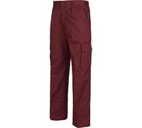 Work Team Pantalón. Elástico en cintura, multibolsillos: dos bolsos laterales en perneras. HOMBRE Granate 40