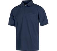 Work Team Polo Manga Corta. 100% poliéster. Hombre Marino XXL