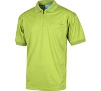 Work Team Polo Manga Corta. 100% poliéster. Hombre Verde XL