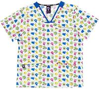 Work Team Uniforme Sanitario Unisex Adulto, Camisa Médico, Enfermera, Dentista, Estética, Veterinaria, Hostelería. Multicolor XXL