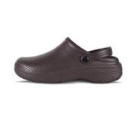 Work Team Zueco EVA Unisex. Ultraligero, ergonómico. Anatómico, con Cámara ortopédica, Suave para los pies. Hombre Marrã³n 42/43