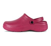 Work Team Zueco EVA Unisex. Ultraligero, ergonómico. Anatómico, con Cámara ortopédica, Suave para los pies. Hombre Granate 42/43