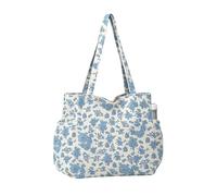 Work Tote Bag - de bolsillo grande con cremallera múltiple | Single Shoulder Bag For Travel | 38,5 x 36 x 1 cm Corduroy 255 g For Professionals Teachers Mom Travelers Commuting School Park