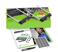 WORKDONE 2 Unidades - Bandeja para Unidad E3.S - NV2RX Compatible con servidores DELL PowerEdge con bahía E3.S - 16.ª Gen R660 R6615 R6625 R760 R7615 R7625 - Soporte NVMe SSD con Etiquetas Frontales