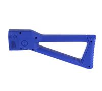 Worker AK Style Shoulse Stock para Nerf N-Strike Elite y Nerf Modulus Series Toy (azul)