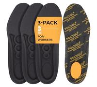 WorkerWalker Plantillas de Zapatos para Hombres y Mujeres - Poliyou Active Pro Set 3 Almohadillas Gruesas para para Zapatos o Botas de Trabajo Cómodas y Transpirables - 40 EUR