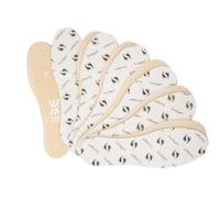 WorkerWalker Plantillas de Zapatos para Hombres y Mujeres - Set Sani Pro de 6 Unidades Unisex para Botas de Trabajo Transpirables con Tecnología Sanitized - 36 EUR - 46 EUR