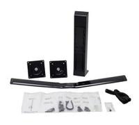 Ergotron WorkFit Dual Monitor Kit - Kit de montaje para 2 pantallas LCD - negro - Tamaño de pantalla: hasta 24"