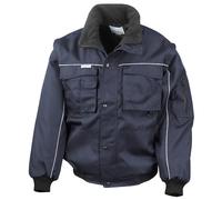 WORKGUARD by Result Chaqueta Piloto de Gran Resistencia Mangas con (RW10245)