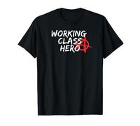 Working Class Hero con signo de Anarcho Spirit of 1969 Camiseta