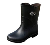 Working Custom - Botas de goma para hombre (PVC), color negro, Negro , 38 EU