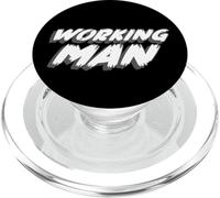 Working Man | Work Tough 1970's Song 70's Strong PopSockets PopGrip para MagSafe