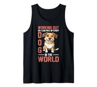 Working Out So I Can Pick Up Every Dog In The World - Camiseta sin Mangas