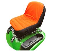 workingHOUSE Funda Protectora Asiento Tractor Cortacésped, Naranja