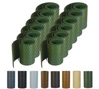 workingHOUSE Vallas para el Jardín - Tiras de privacidad de Polirratán para Mallas de Alambre - Rollo Aislante para el Balcones y Jardines 19 x 250 cm (12x Verde)