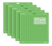 WORKLION Esterilla de Corte StandardGrip para Cricut (30.5 x 30.5 cm, 5 Alfombrillas) - Adhesivo Estándar, Duradero para Explore One/Air/Air 2/Maker - Accesorios de Repuesto