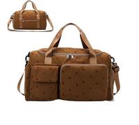 Workout Bag, Large Capacity Gym Duffel Bag with Shoes Compartment - Portable Sports Bag, Clothes Storage Container for Home, Gym, Travel, and Fitness