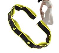 Workout Bands - 8-Section Numbered Elastic Stretching Strap